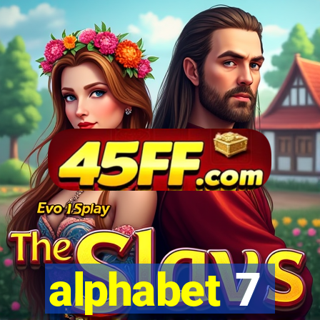 alphabet 7